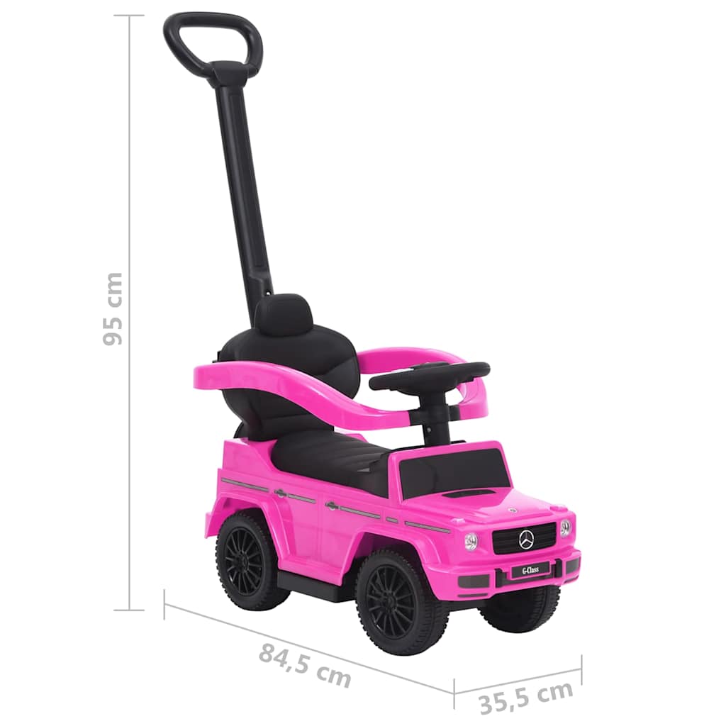 Duw-loopauto Mercedes Benz G63 roze