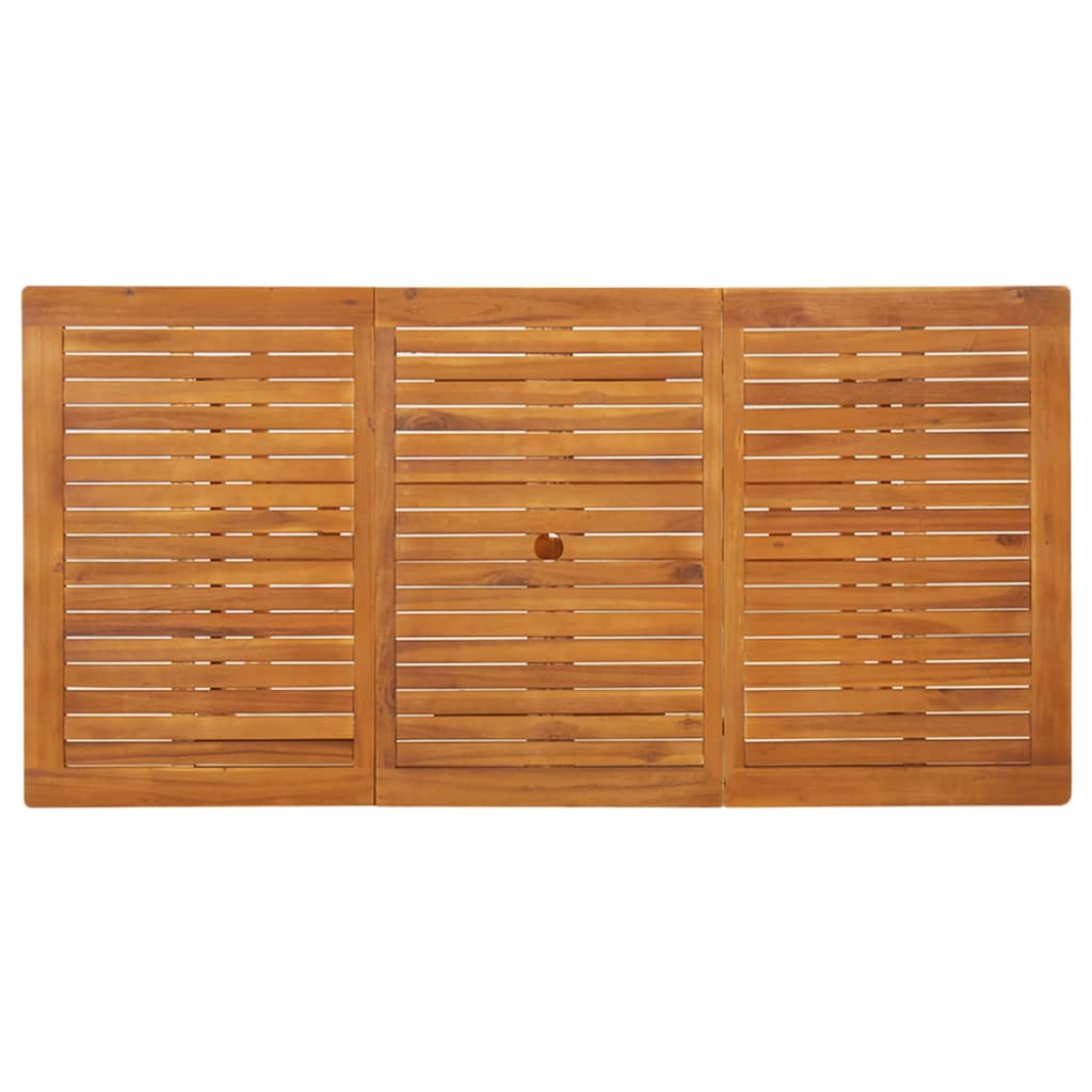 Tuintafel 280x90x75 cm massief acaciahout