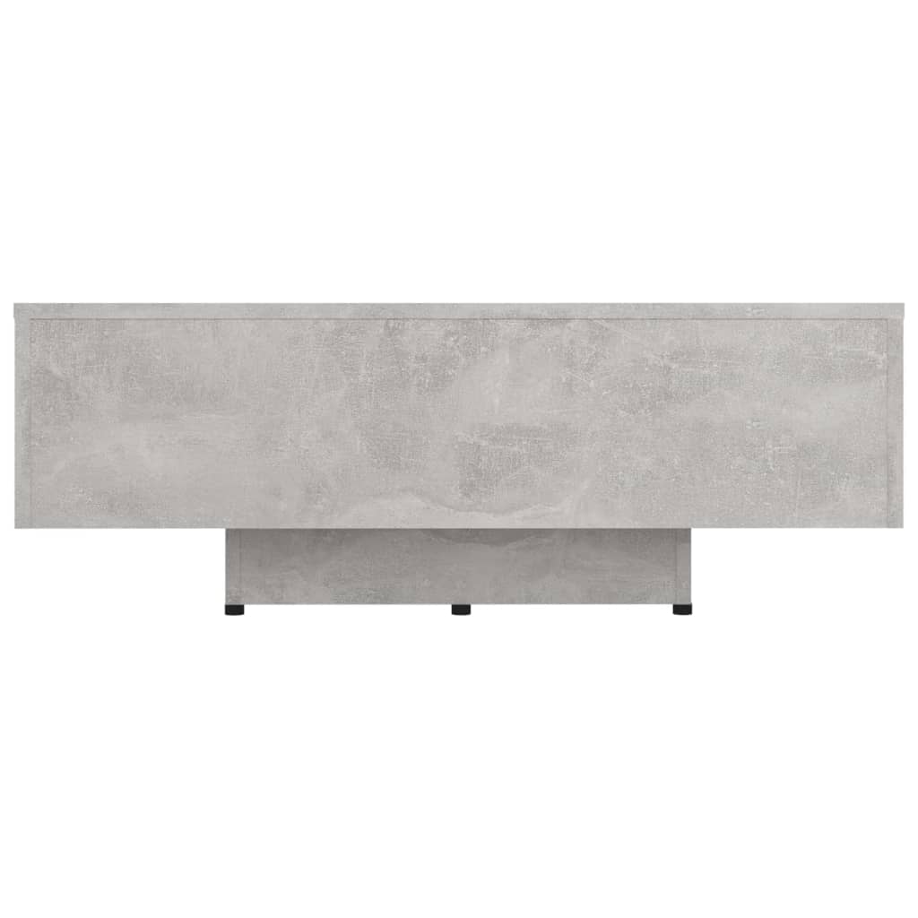 Table basse 100x49,5x31 cm en dérivé du bois, coloris chêne