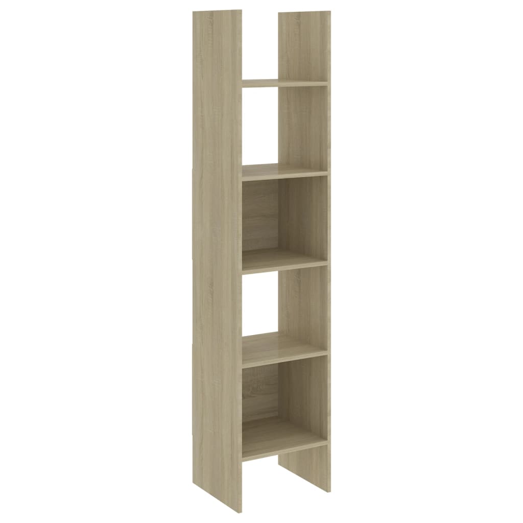 Boekenkast 40x35x180 cm bewerkt hout