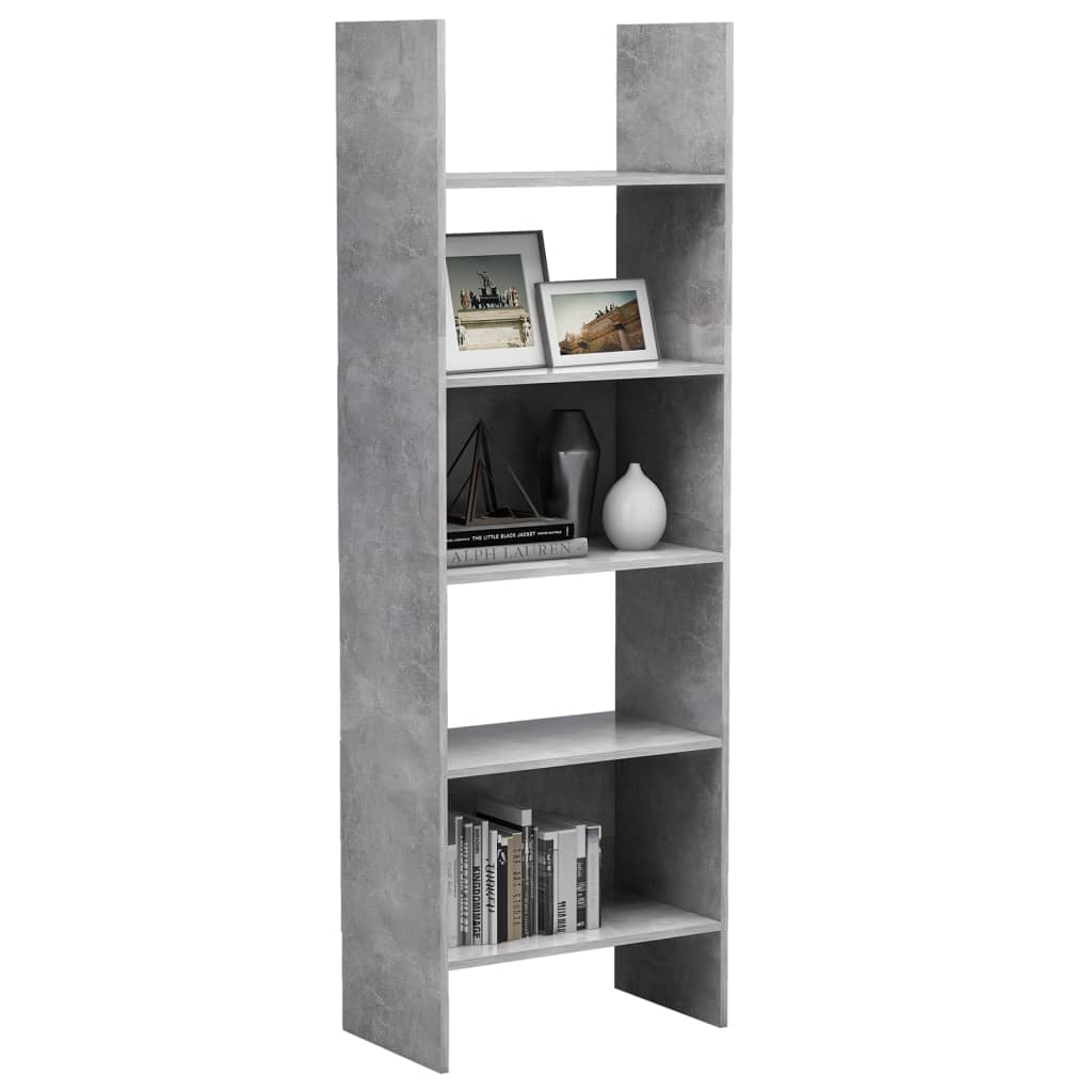 Boekenkast 60x35x180 cm bewerkt hout