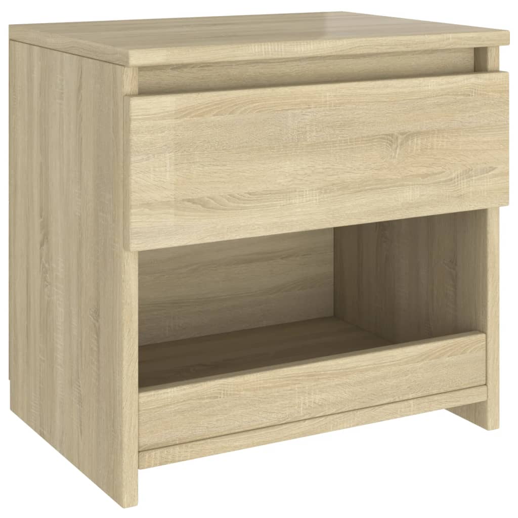 Nachtkastjes 2 st 40x30x39 cm bewerkt hout