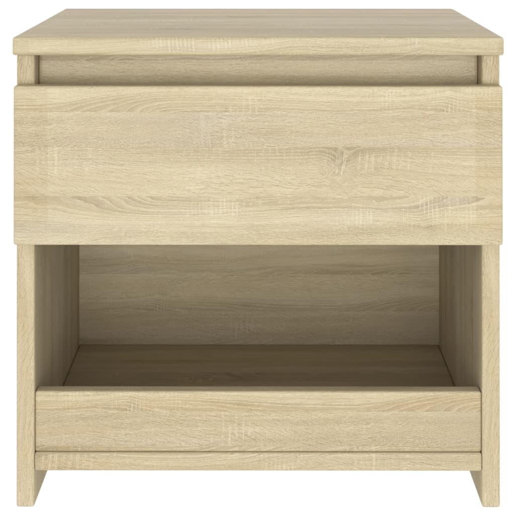 Nachtkastjes 2 st 40x30x39 cm bewerkt hout