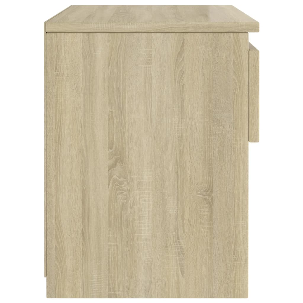 Nachtkastjes 2 st 40x30x39 cm bewerkt hout