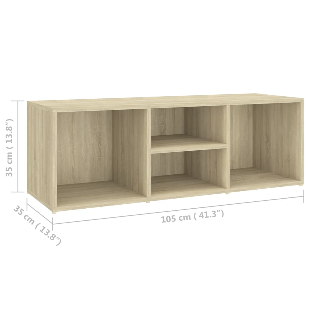 Schoenenopbergbank 105x35x35 cm bewerkt hout