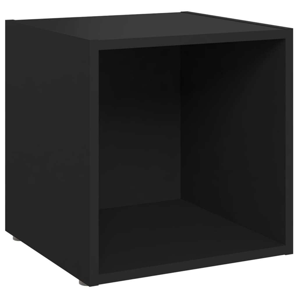 Tv-meubelen 2 st 37x35x37 cm bewerkt hout eikenkleur