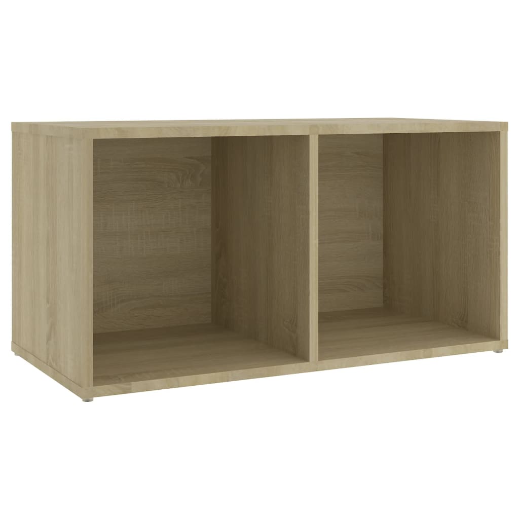 Meuble TV 72x35x36,5 cm en bois travaillé