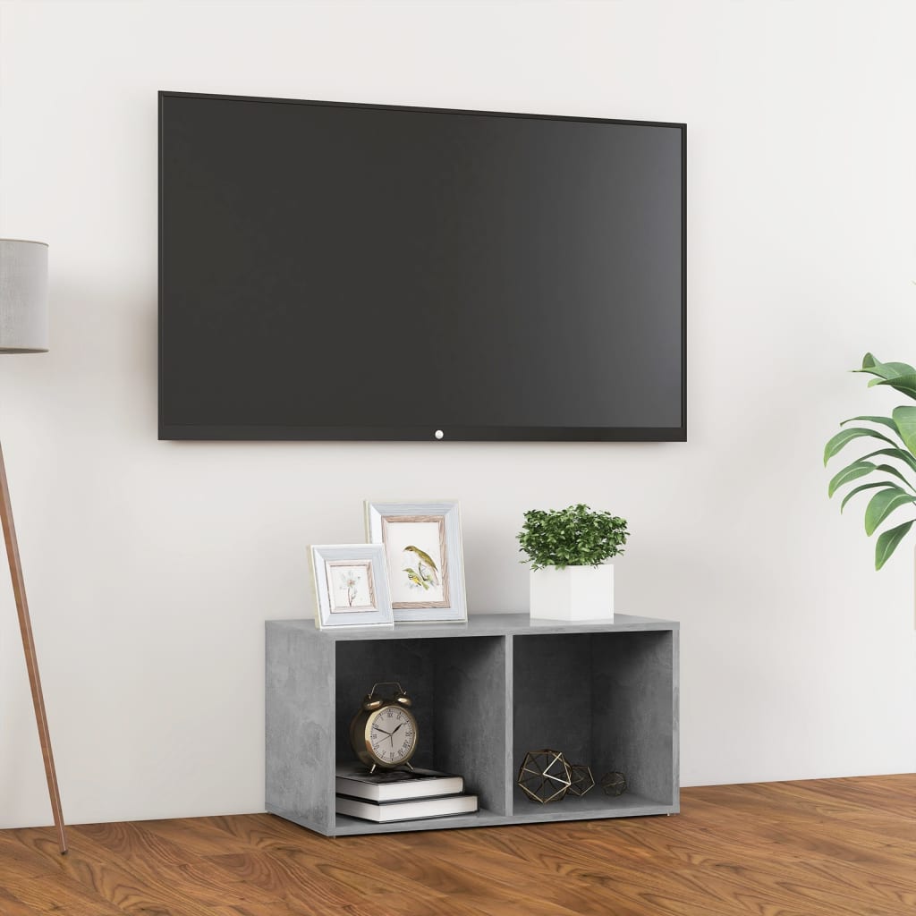 Meuble TV 72x35x36,5 cm en bois travaillé