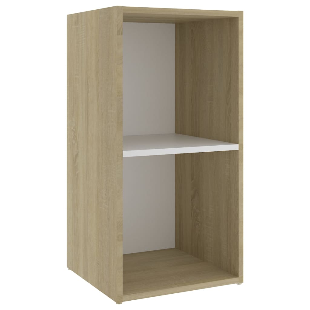 Meuble TV 72x35x36,5 cm en bois travaillé