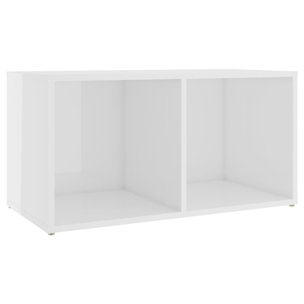 Meuble TV 72x35x36,5 cm en bois travaillé