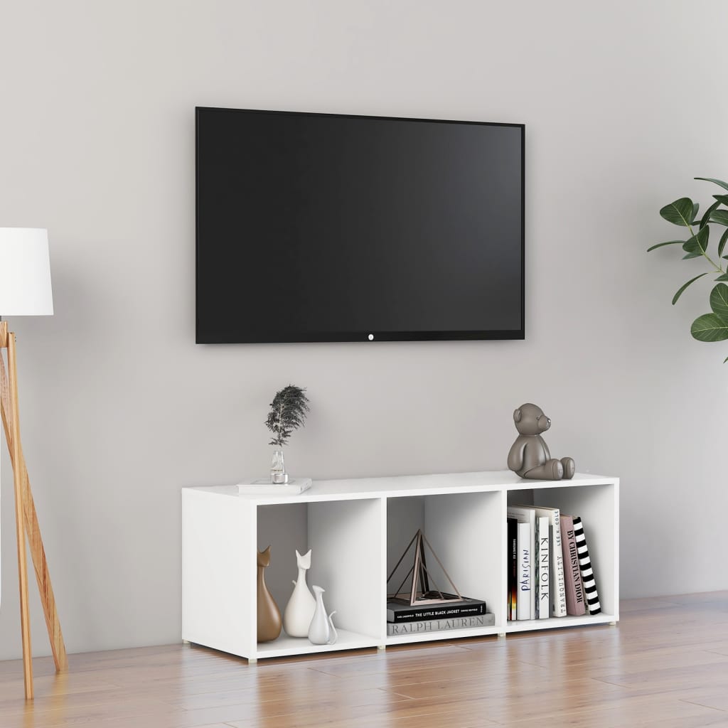 Meuble TV 72x35x36,5 cm en bois travaillé