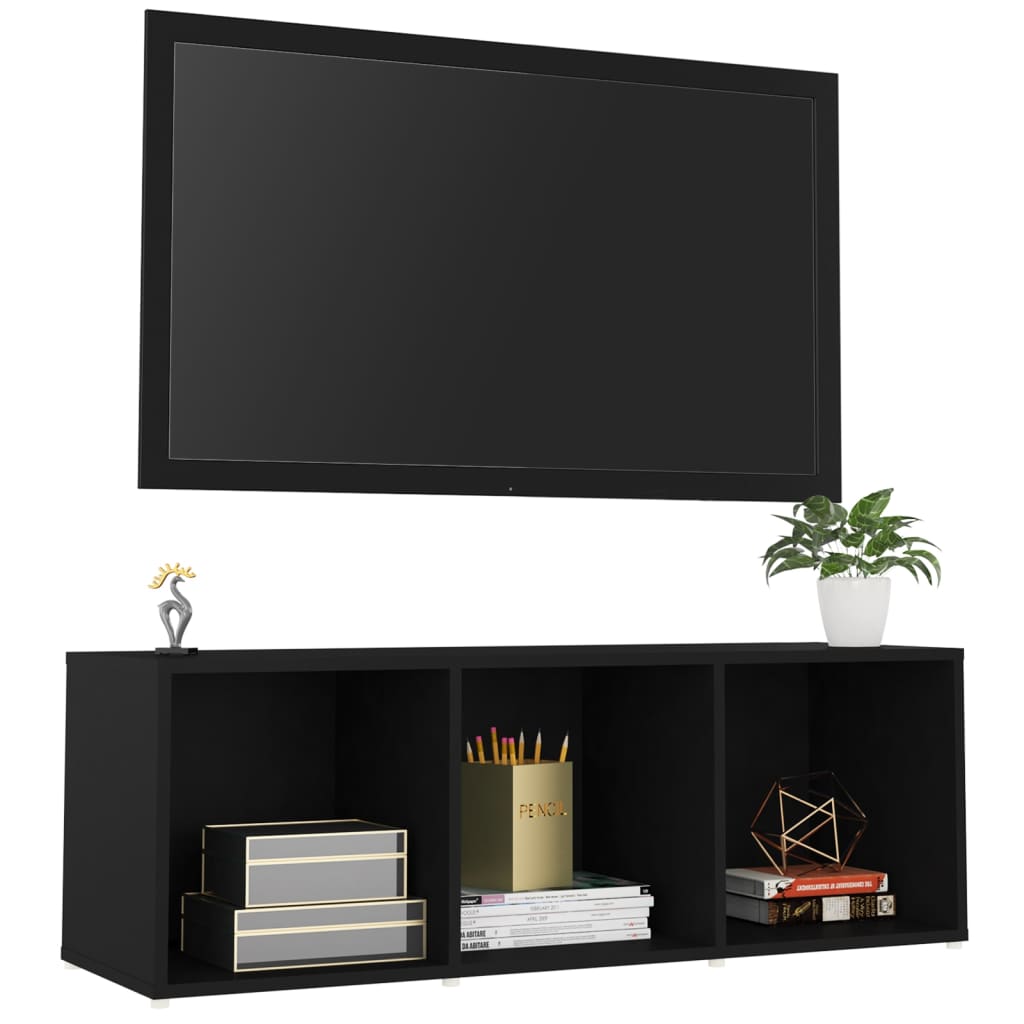 Meuble TV 72x35x36,5 cm en bois travaillé