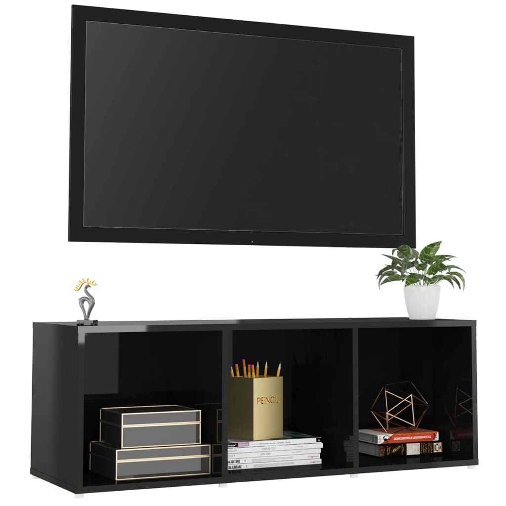 Meuble TV 72x35x36,5 cm en bois travaillé