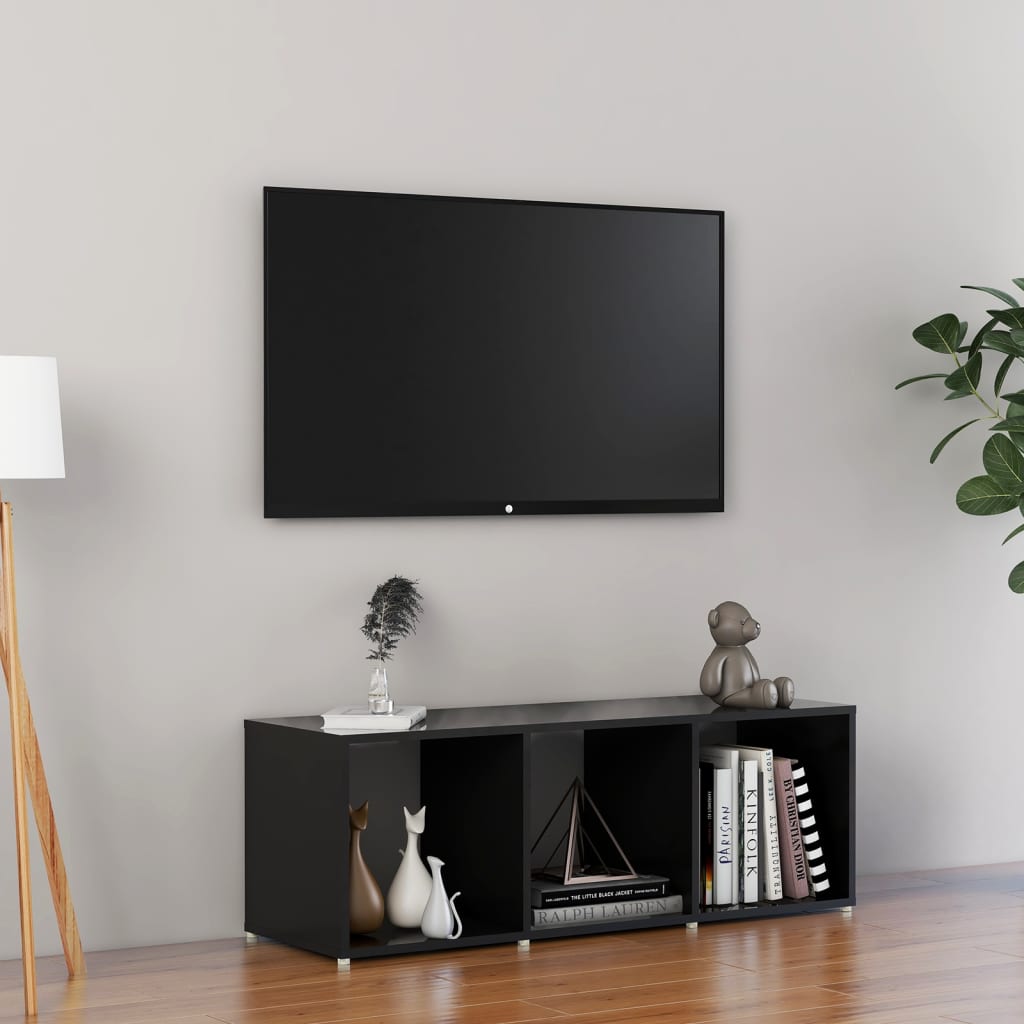 Meuble TV 72x35x36,5 cm en bois travaillé