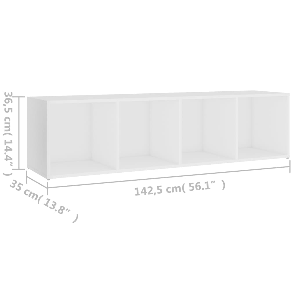 Tv-meubel 72x35x36,5 cm bewerkt hout