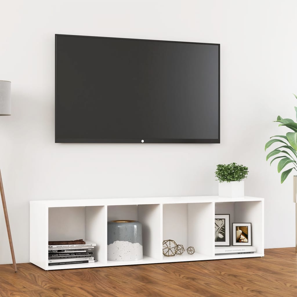 Meuble TV 72x35x36,5 cm en bois travaillé