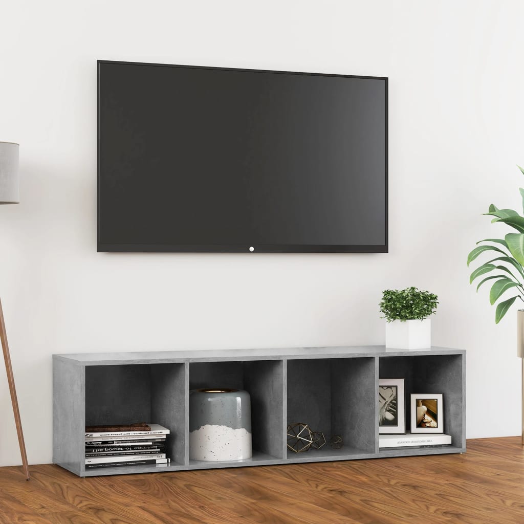 Meuble TV 72x35x36,5 cm en bois travaillé