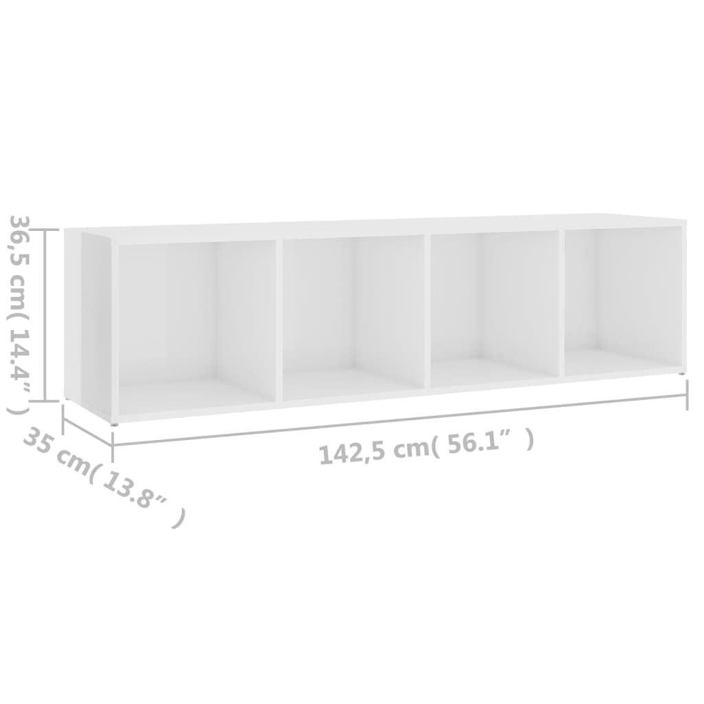 Meuble TV 72x35x36,5 cm en bois travaillé