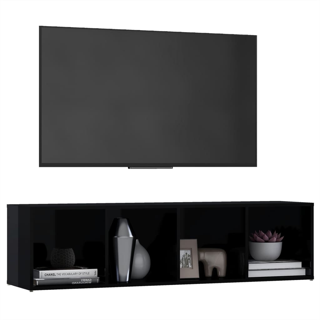 Meuble TV 72x35x36,5 cm en bois travaillé