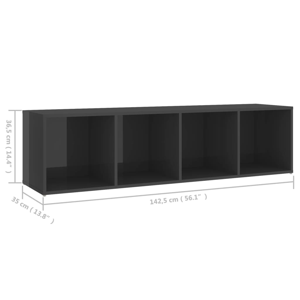 Meuble TV 72x35x36,5 cm en bois travaillé