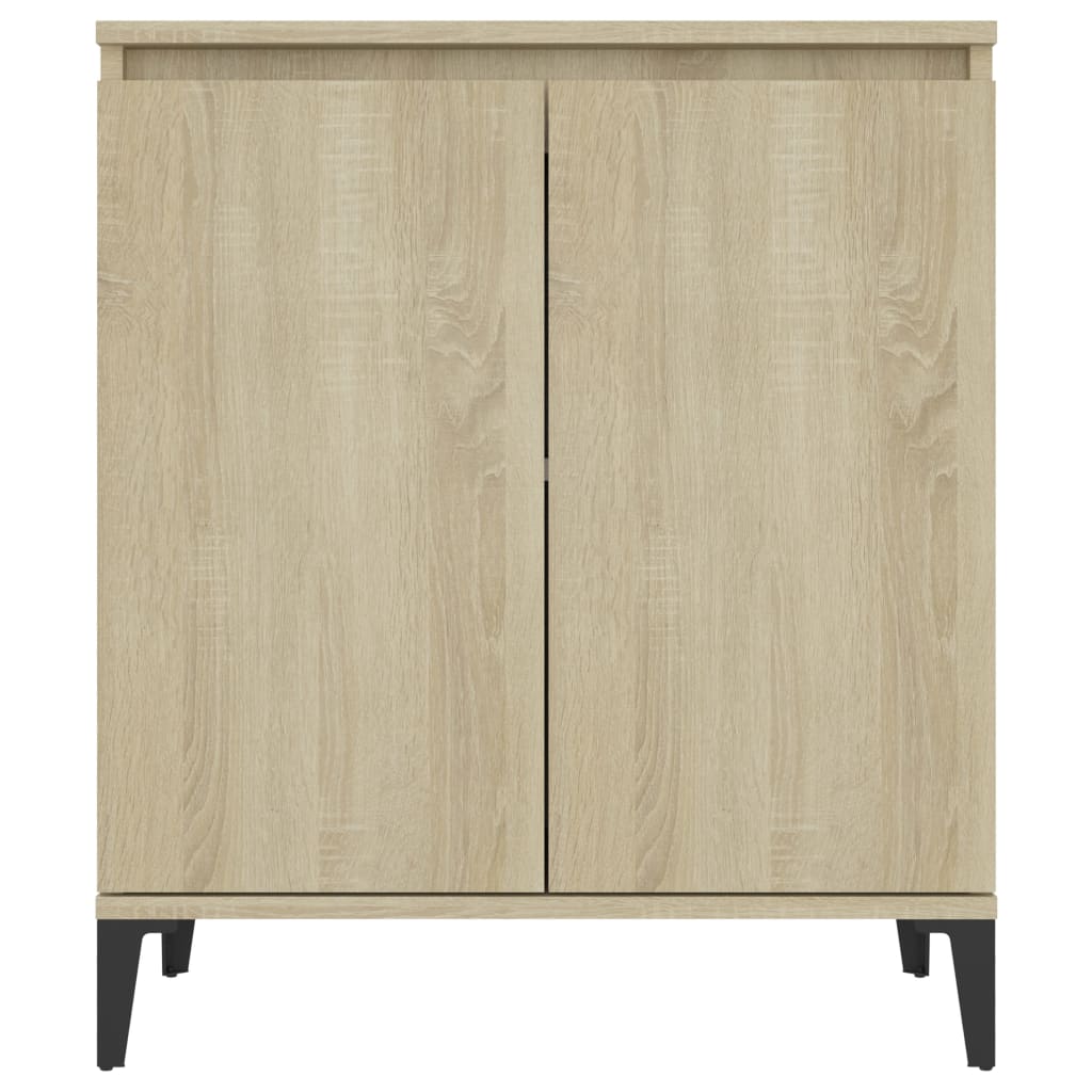 Dressoir 60x35x70 cm bewerkt hout