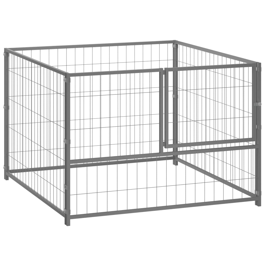 Niche pour chien 10 m² en acier