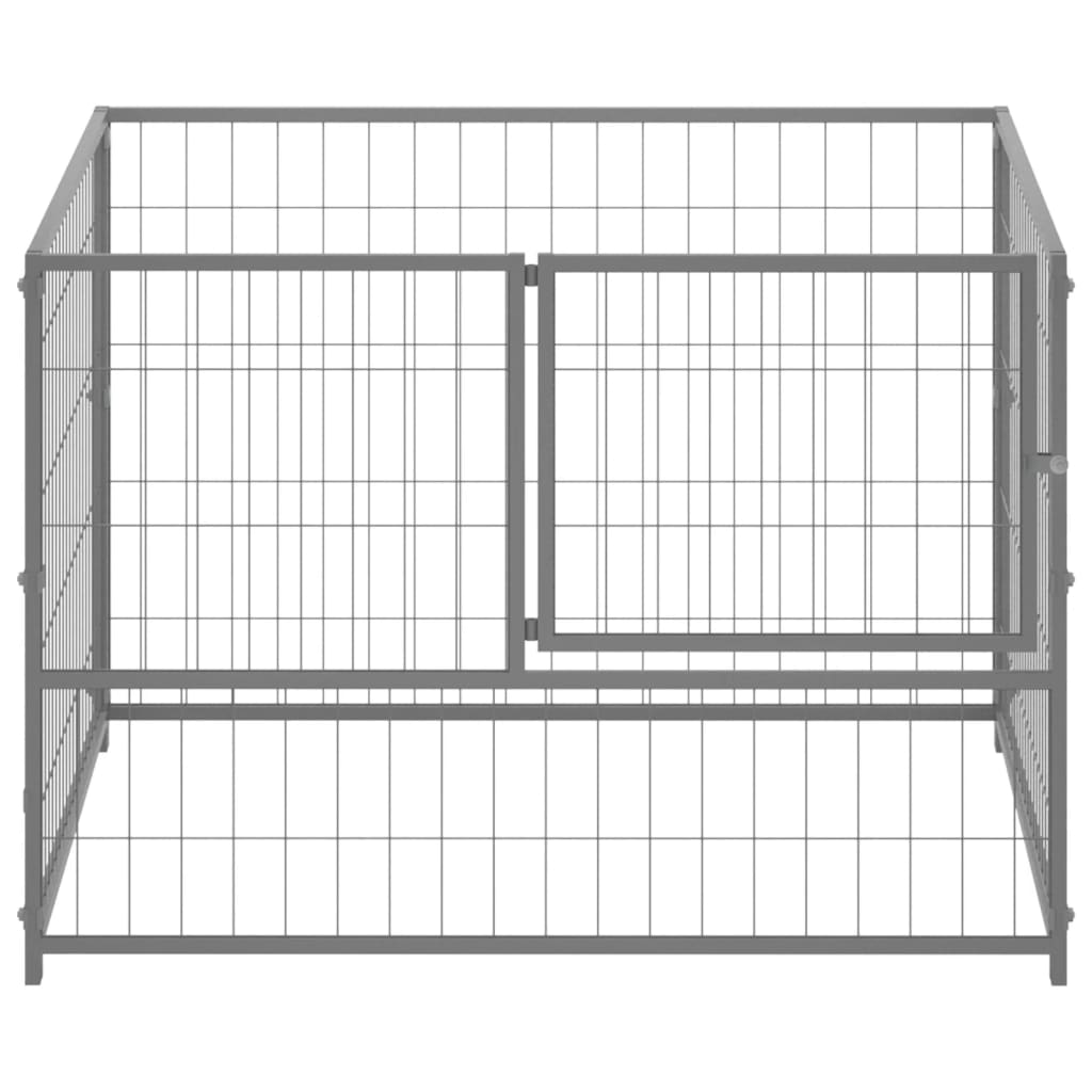 Niche pour chien 10 m² en acier