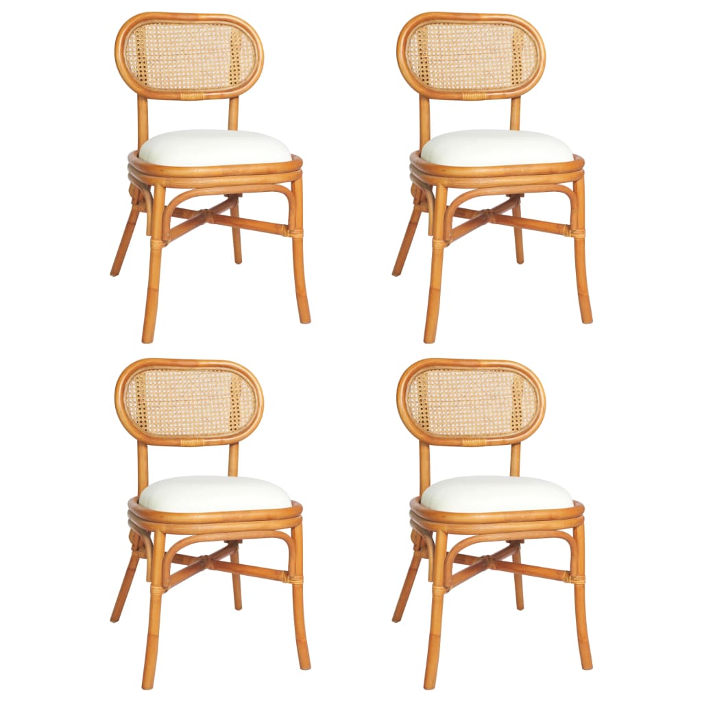 Chaises de salle à manger 4 pcs lin