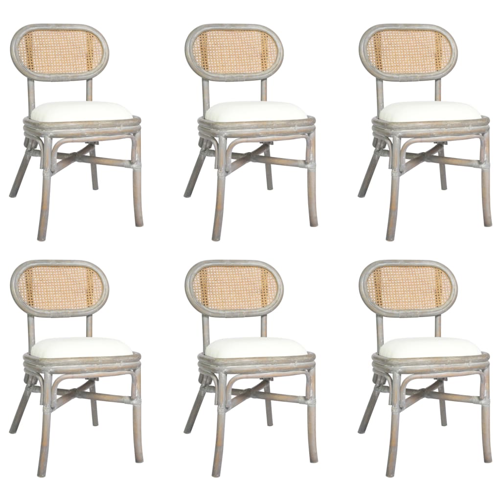 Chaises de salle à manger 4 pcs lin