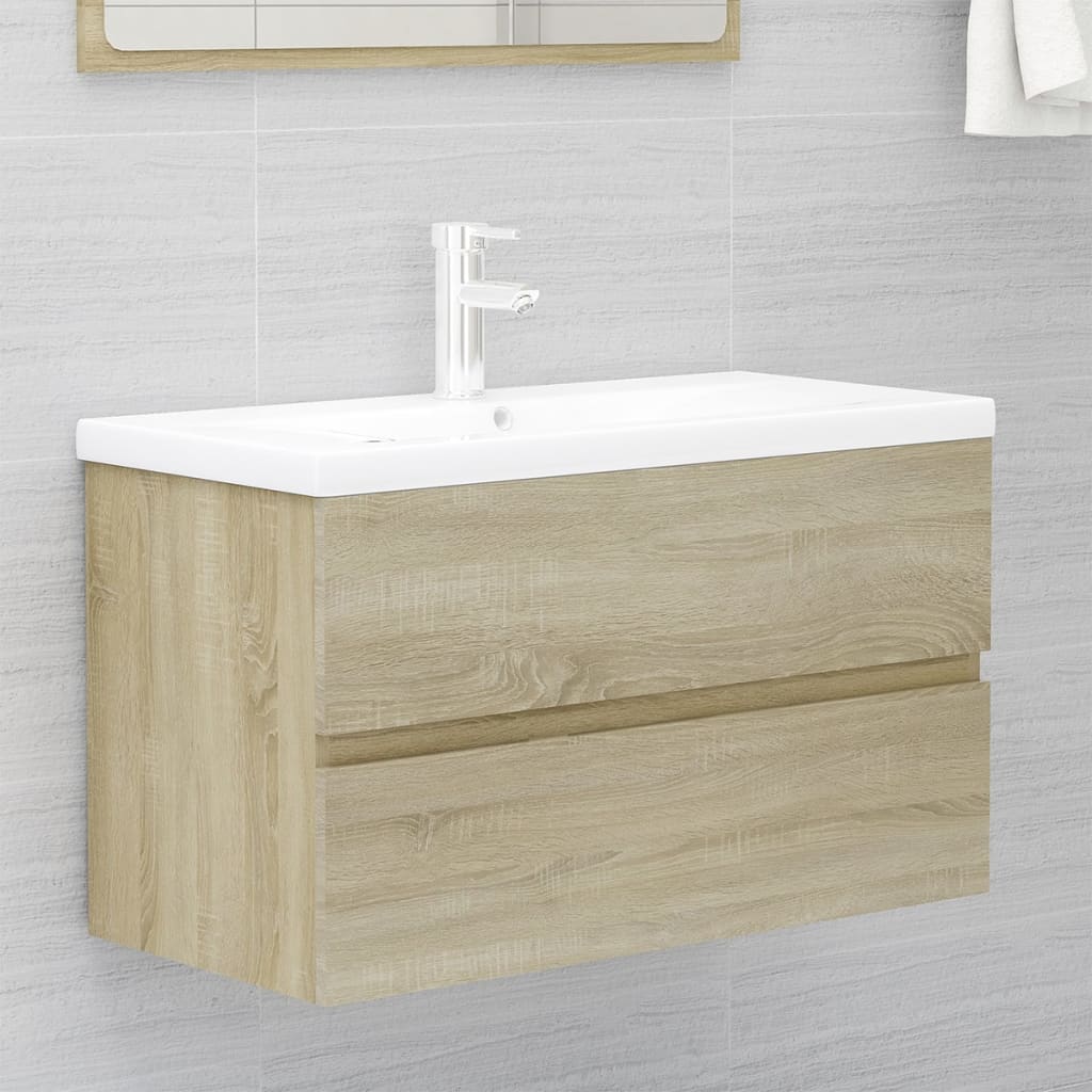 Ensemble de meubles de salle de bain en bois