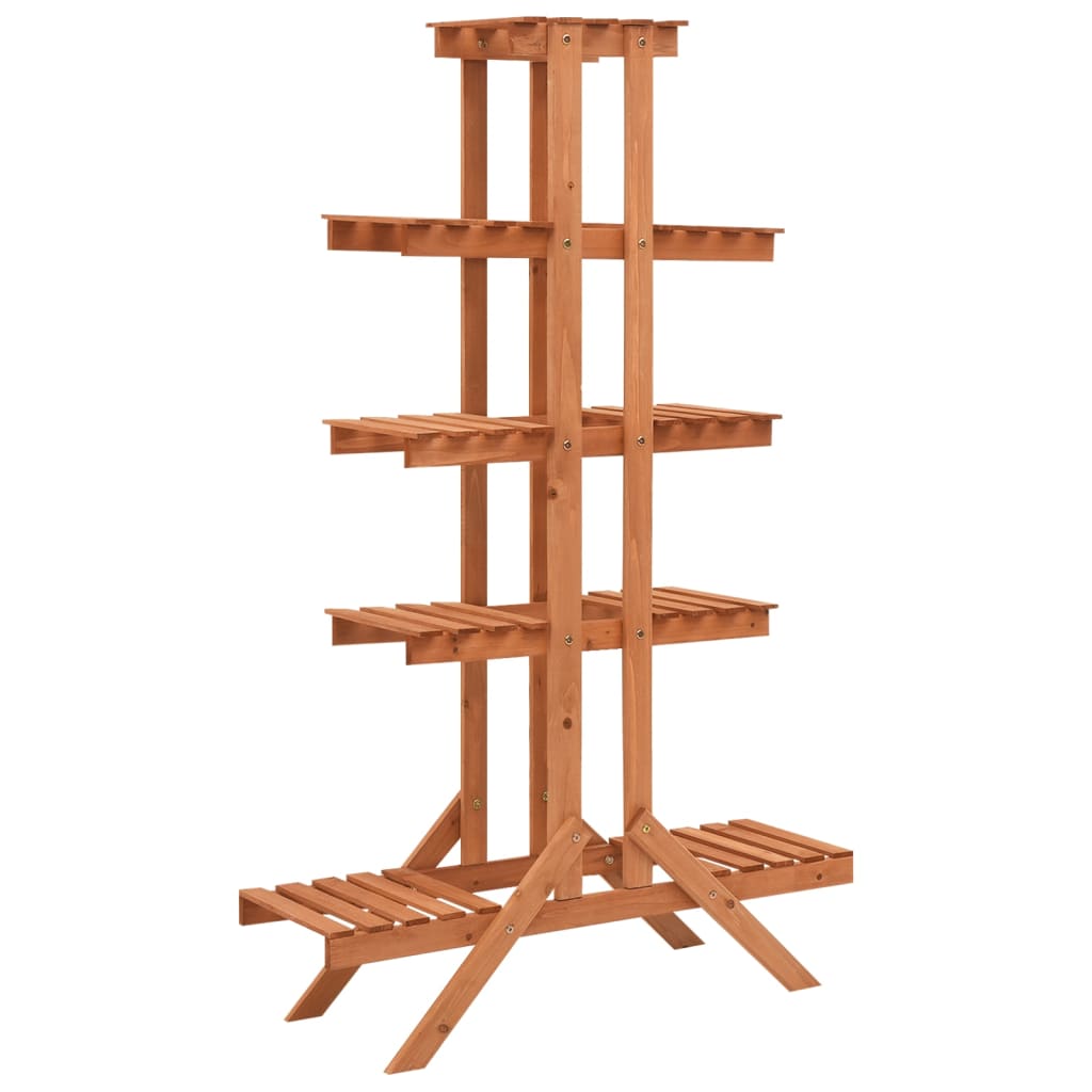 Support pour plantes 83x25x83 cm en bois d'épicéa