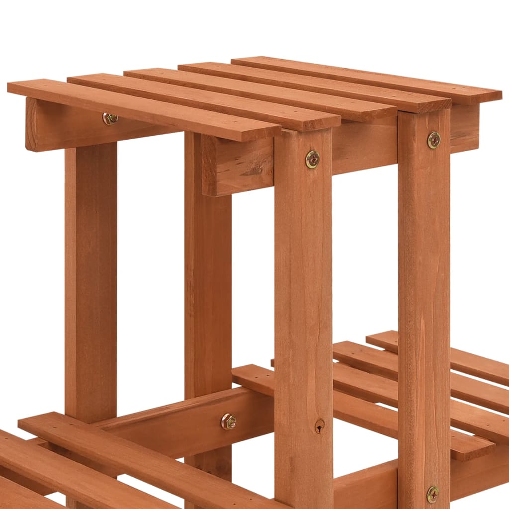 Support pour plantes 83x25x83 cm en bois d'épicéa