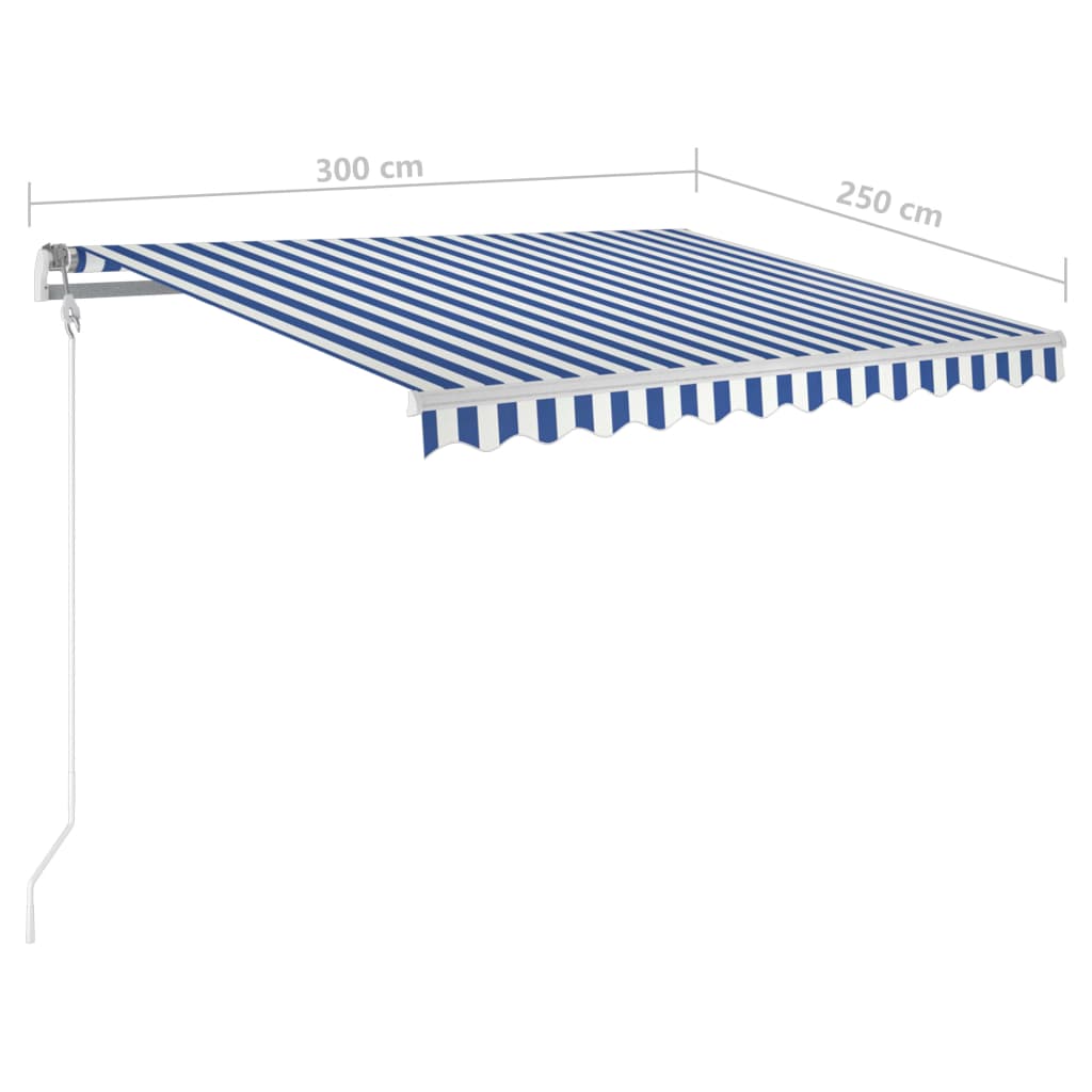 Luifel automatisch uittrekbaar 450x300 cm