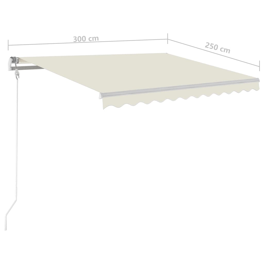 Luifel automatisch uittrekbaar 450x300 cm