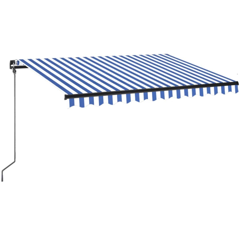 Luifel handmatig uittrekbaar met LED 350x250 cm