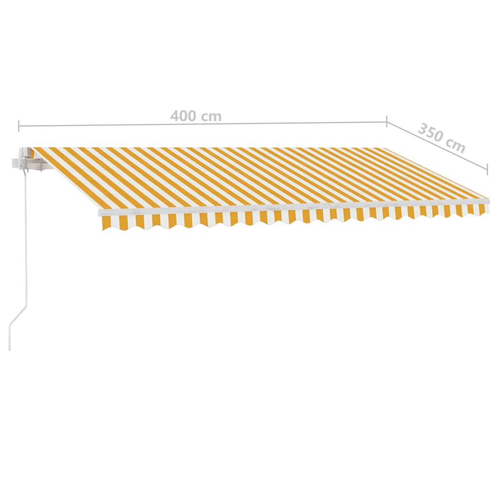 Store autoportant, extensible manuellement 400x350 cm