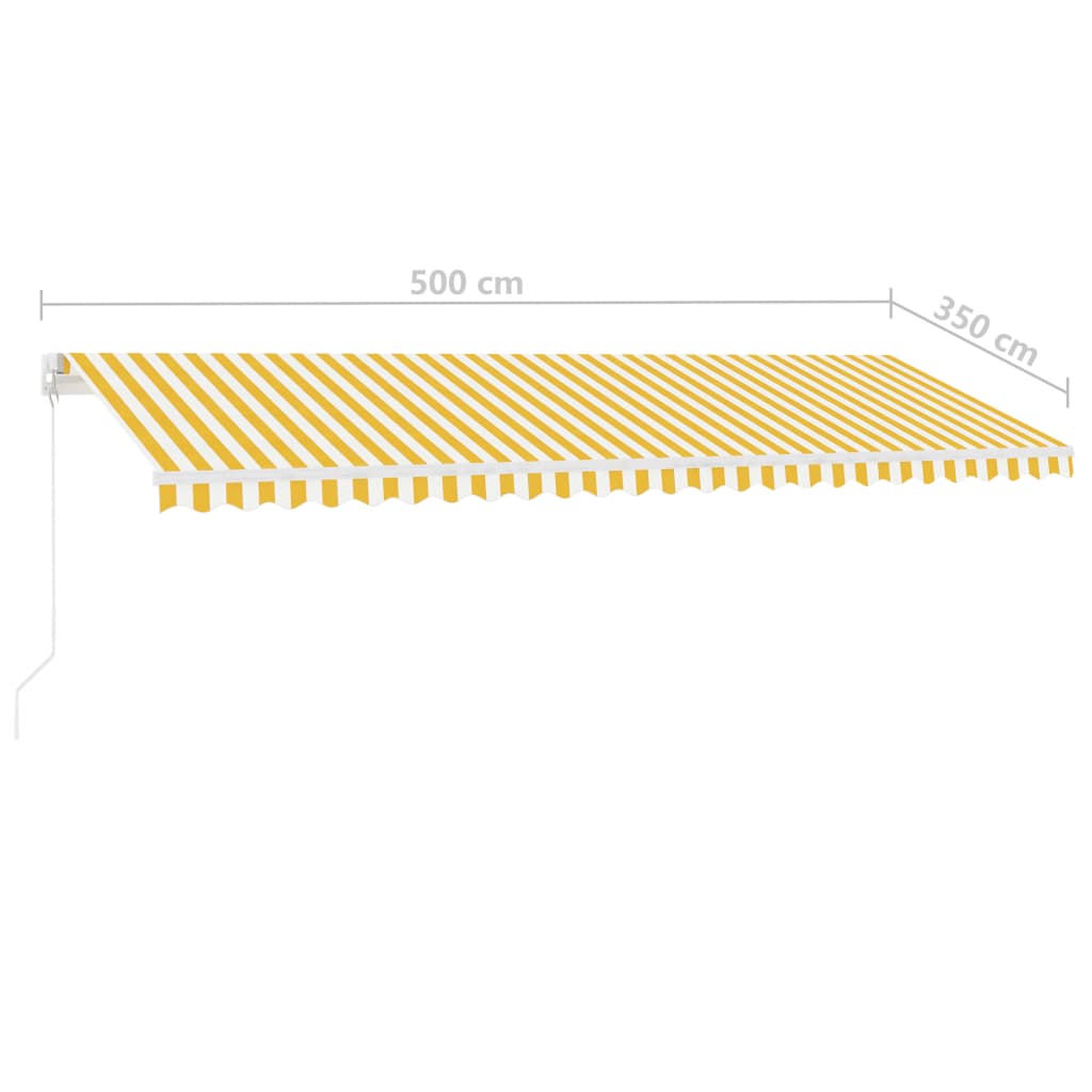 Store autoportant, extensible manuellement 400x350 cm