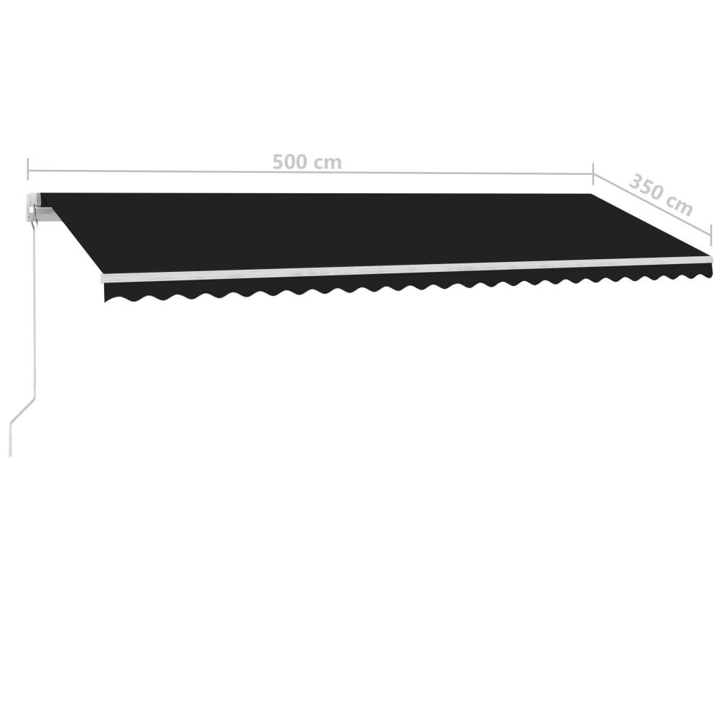 Store autoportant, extensible manuellement 400x350 cm