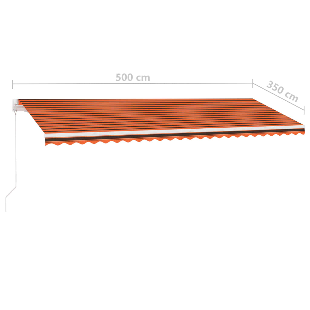 Store autoportant, extensible manuellement 400x350 cm