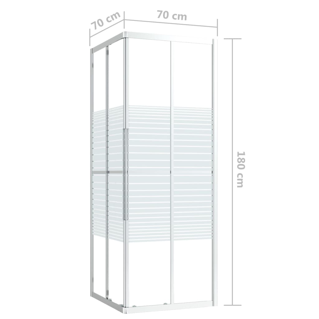 Douchecabine 70x70x180 cm ESG