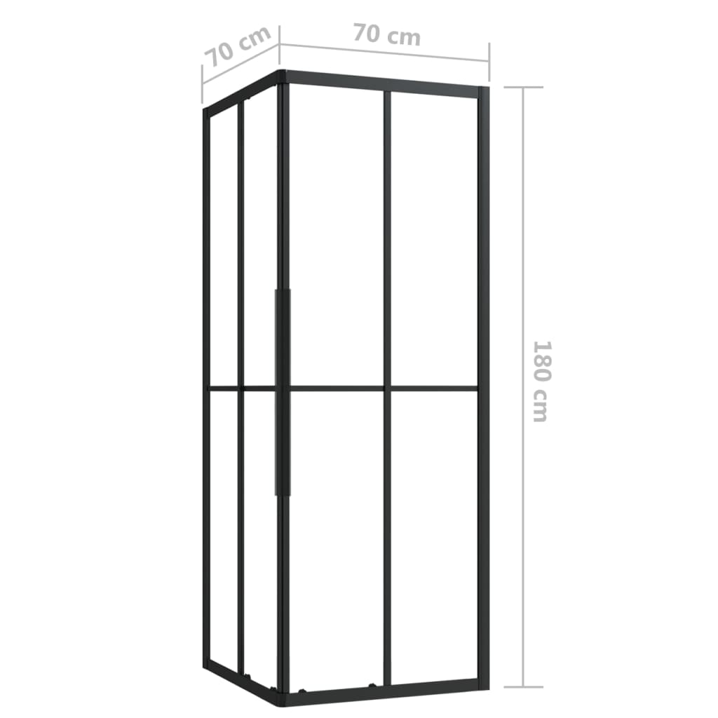 Douchecabine 80x80x180 cm ESG