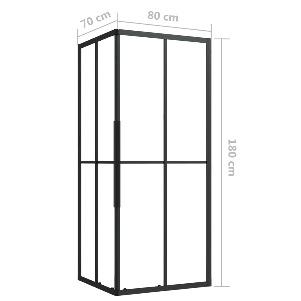 Douchecabine 90x70x180 cm ESG