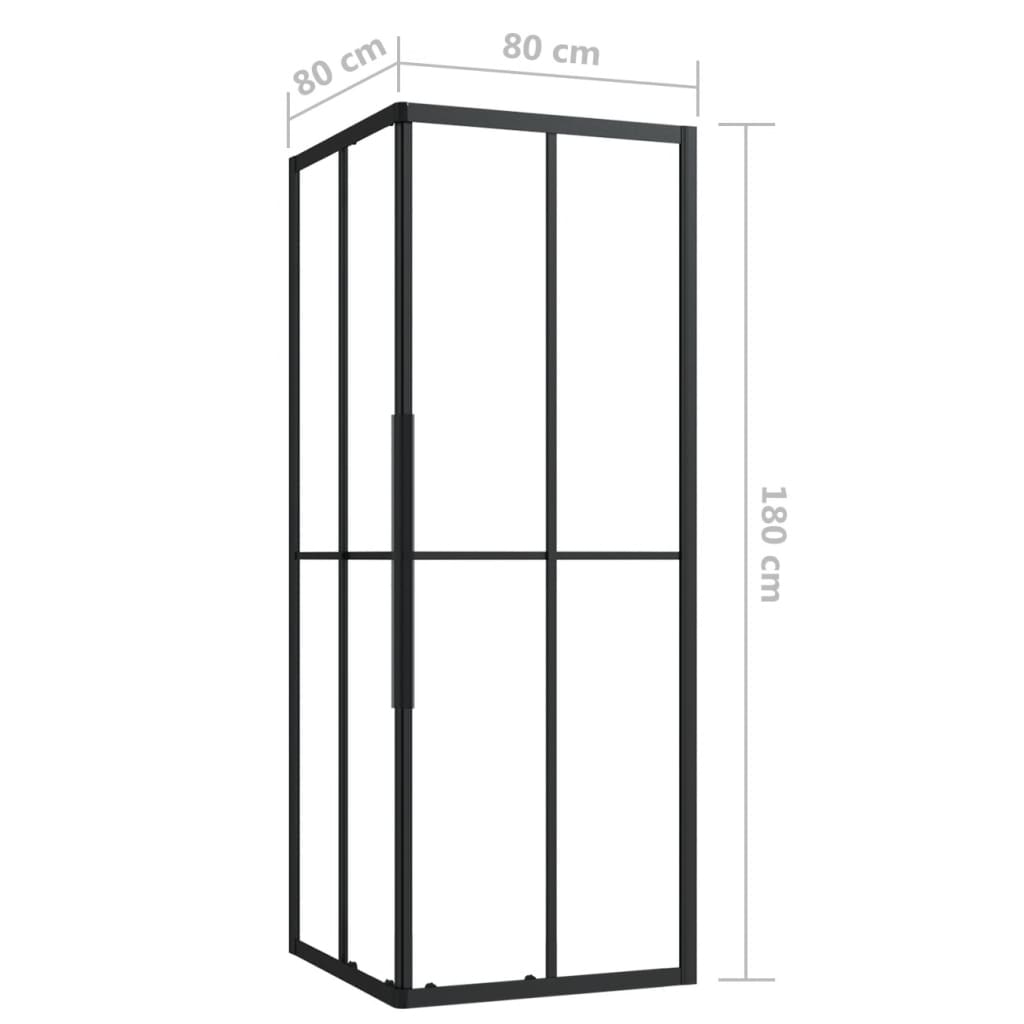 Douchecabine 90x70x180 cm ESG