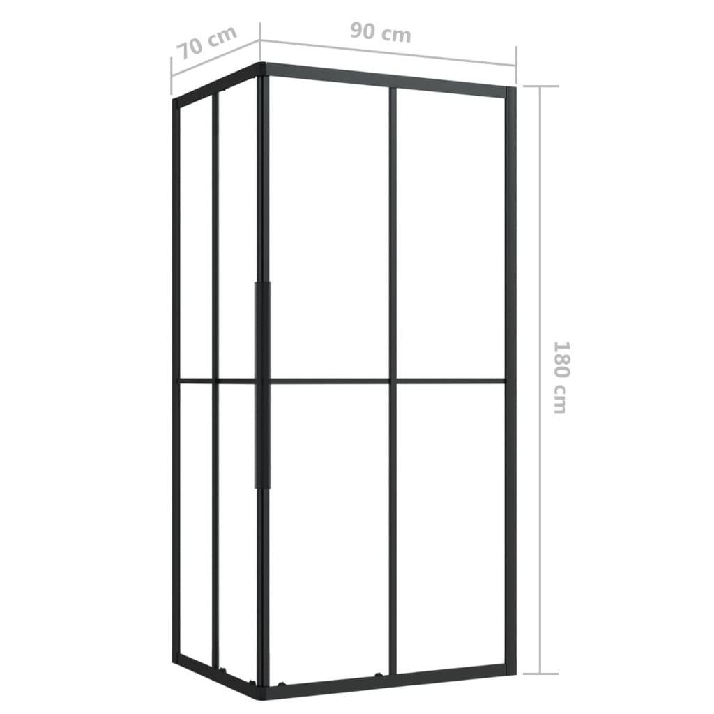 Douchecabine 80x80x180 cm ESG