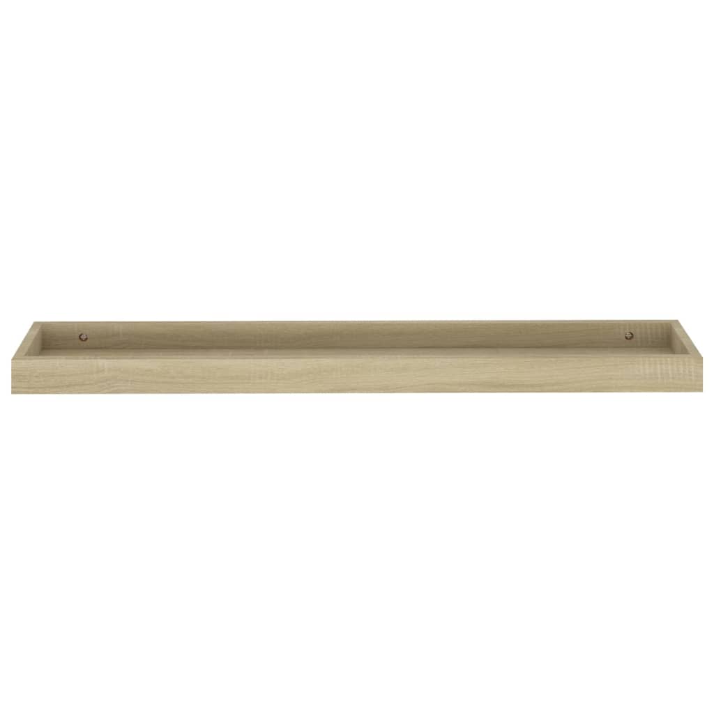 Wandschappen 2 st Loggia 80x15x4 cm MDF