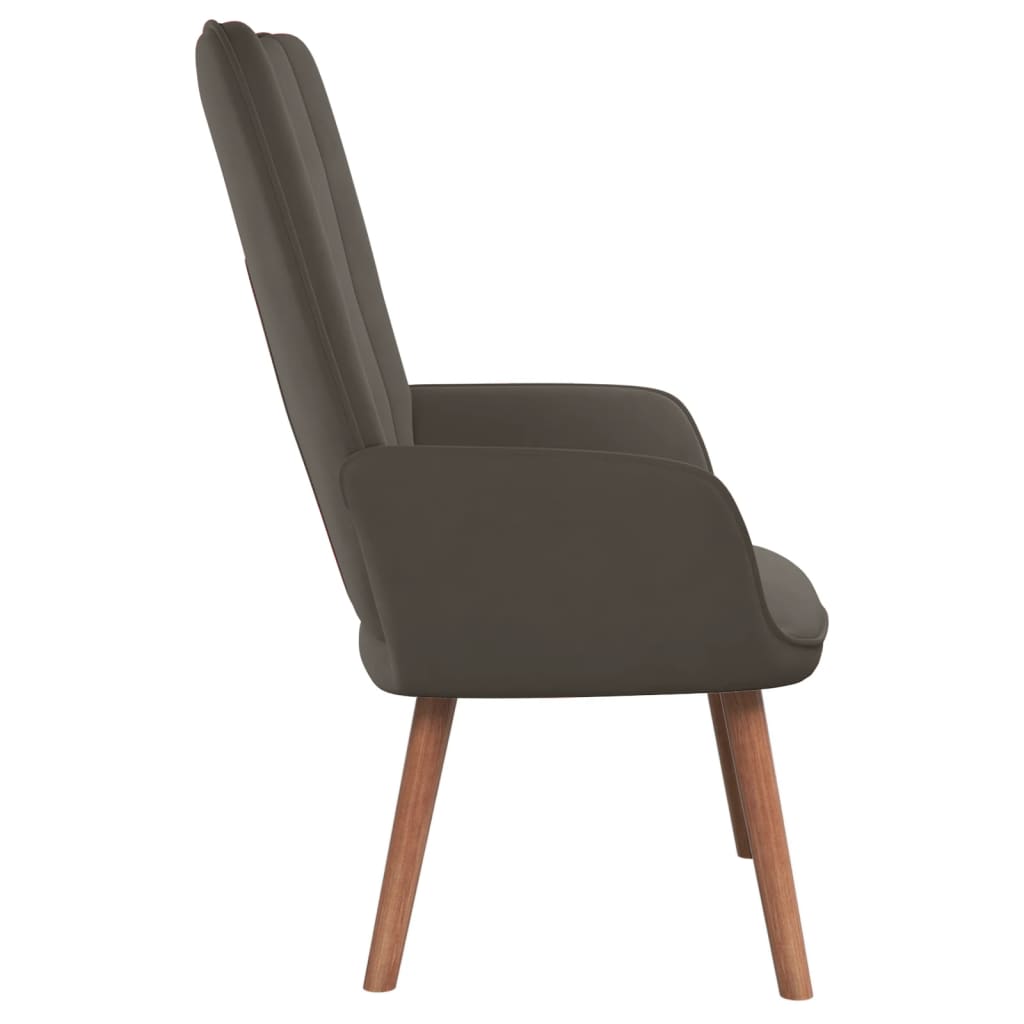 Fauteuil relax velours