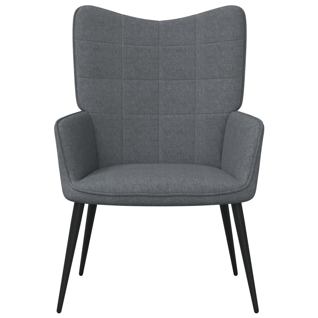 Fauteuil relax tissu noir