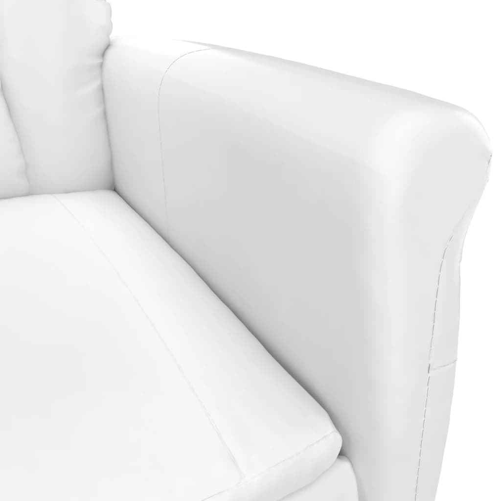 Fauteuil réglable en simili cuir