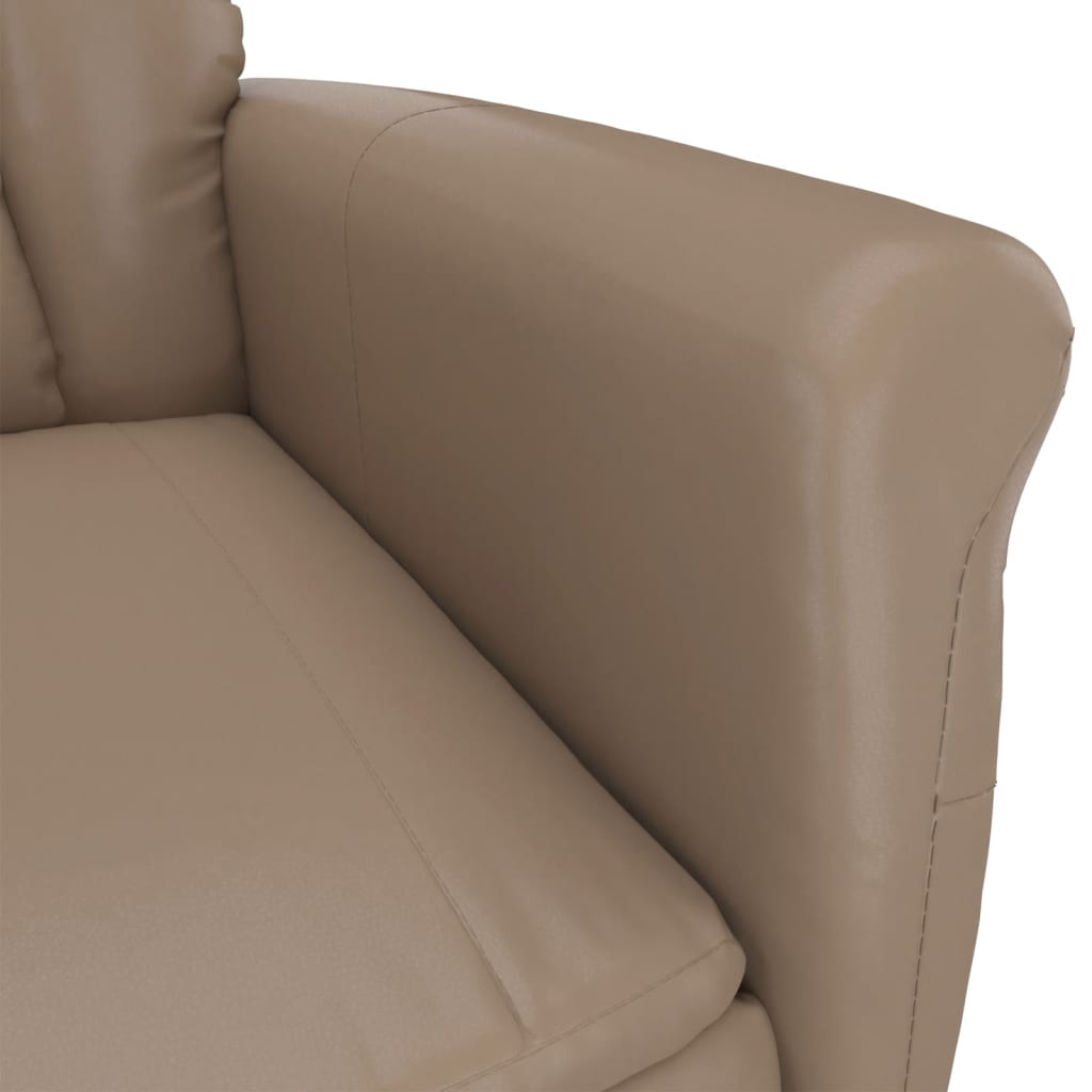 Fauteuil réglable en simili cuir