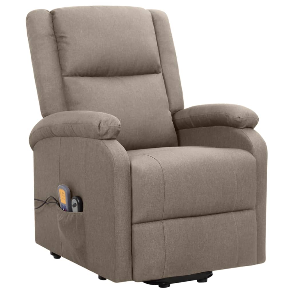 Fauteuil de massage debout en tissu